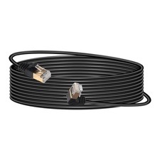 16.4FT 90 Degree Down Angle Cat8 Ethernet Cable, High Speed 40Gbps 2000Mhz Ne...