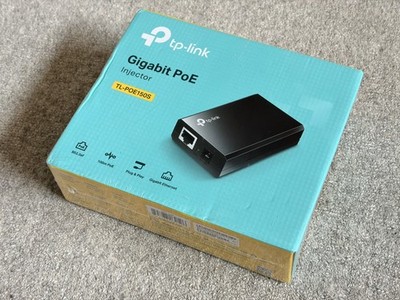 TP-Link Gigabit PoE Injector Adapter TL-POE150S - NEW in Box - Shrink-wrapped