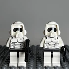 Lego Star Wars Minifigure Scout Trooper sw0005a Endor W/ Black Head - Lot 2x 2J