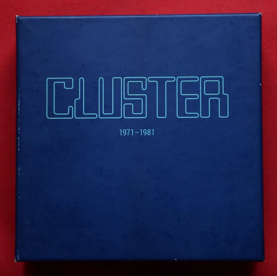CLUSTER ‎– 1971–1981 - BOX SET - LIMITED EDITION - 9x CD  Ambient, Berlin-School