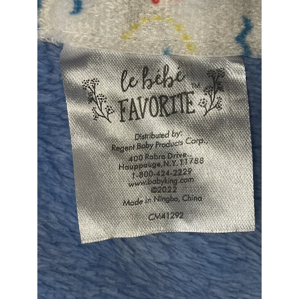 Manta Pirata Azul Favorita Le Bebe Bebé Pulpo Océano Náutico Foto 4 de 4