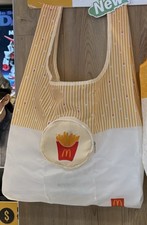 NIB McDonald s Fries Reusable Foldable Shopping Bag Taiwan Limited Edition RARE