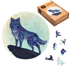 Amarok Unique Wooden Puzzle Size L 270 Pieces Inuit By Fantasy Puzzles