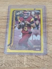 2025 Topps Chrome - Jayden Daniels #295 Yellow Wave Refractor /275 Commanders