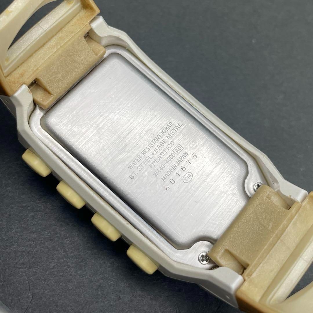 Seiko W440-4000 Alba Spoon Web Digital Quartz Working Watch New