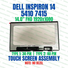 FHD LED LCD Touch Screen Assembly Dell Inspiron 14 5000 5410 7415 2-in-1
