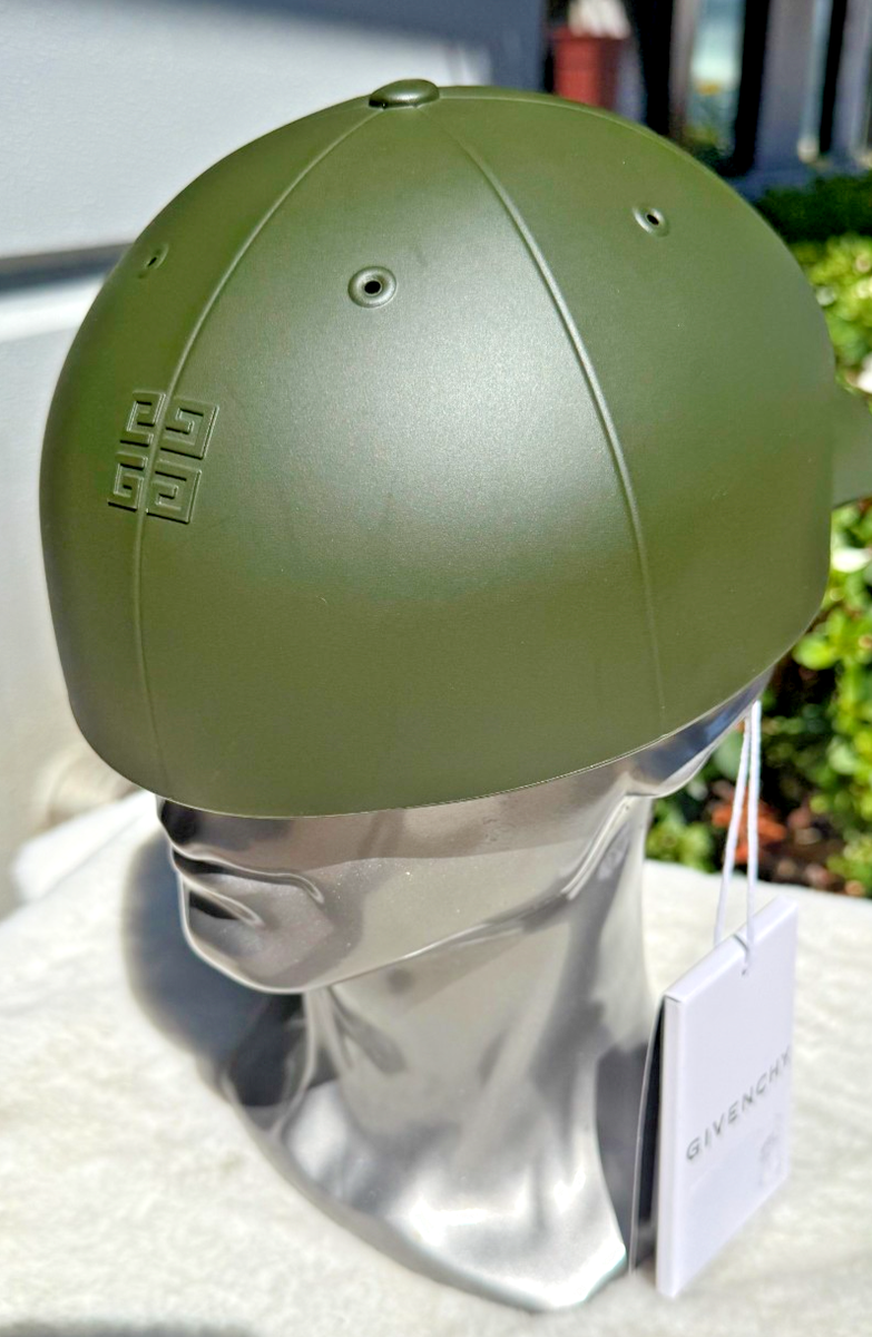 GIVENCHY Rubber Fabric Molded Cap Size 58 | eBay
