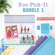 Creative Memories TIDAL WAVES Border Punch RARE