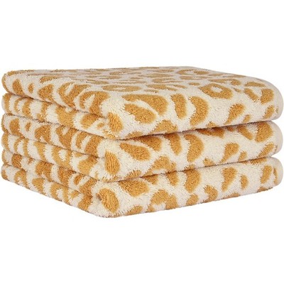 Cawö Handtuch, Gästetuch und Duschtuch Two-Tone LEO gold