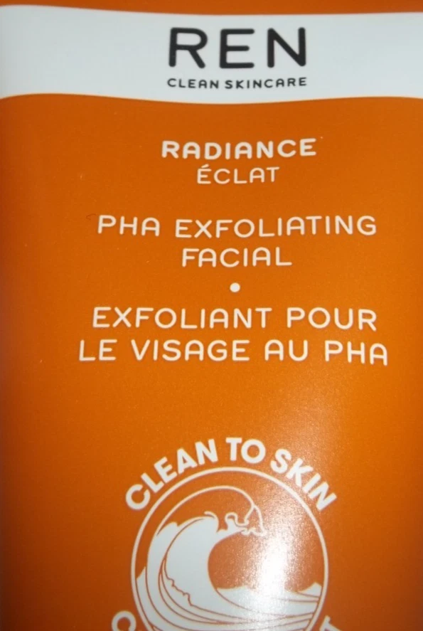 REN Clean Skincare Radiance PHA Exfoliating Facial 1.69 oz / 50 ml NEW Full-size - Image 2 of 4