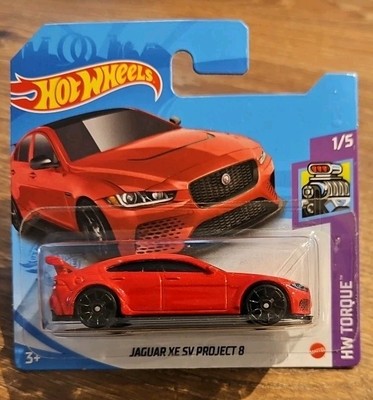 Hot Wheels Jaguar XE SV Project 8 2021 HW Torque Neu OVP 1/5 GRY05 Rot