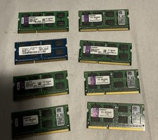 Kingston Lot Of 8 X4GB - SO-DIMM Laptop Memory Lot Total 32GB 