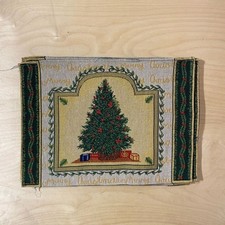Set of 6 Christmas Tree Placemats IG 