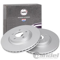2X A.B.S. Bremsscheiben 300Mm Vorne Passend FüR Ford C-MAX Focus Grand Kuga