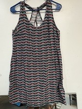 Old Navy Women's Medium Rayon Multi-Print Sleeveless Dress