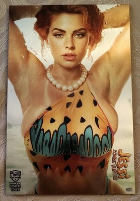 Jessi Zombie Hunter #2 Metal Wilma Flintstone Cosplay Cover #3/10 Black Ops