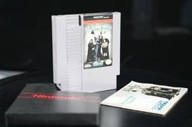 The Addams Family Nintendo NES Cartridge AND Booklet (RARE)! TESTED - 1992 USED	