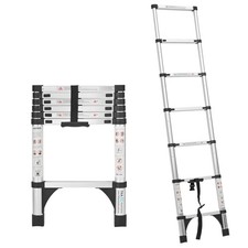Portable Telescopic Ladder 2.0m Carry Bag Caravan RV Parts Accessories Camping