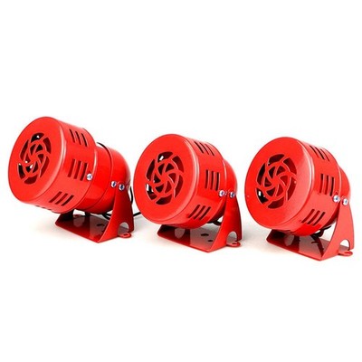 High-Quality Red Alarm Siren: Powerful Motor-Driven Sound for All Environments!