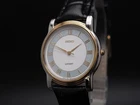 Vintage 1988 N MINT Seiko Lucent 5E21-6E00 Two Tone Roman Qz Mens Watch JAPAN