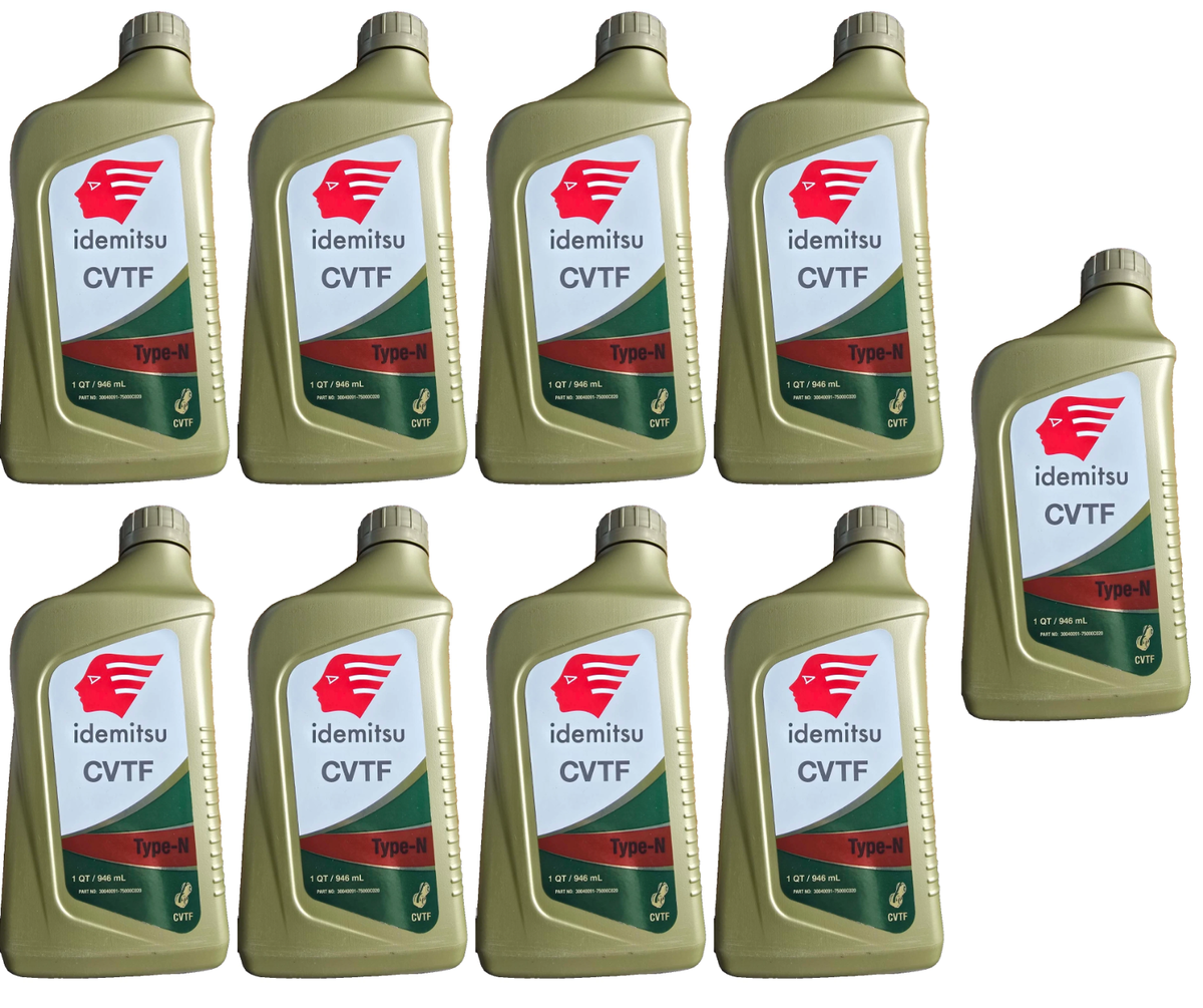 Set 9 Idemitsu CVT Continuously Variable Transmission Fluid for