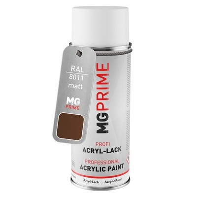 RAL 8011 Nussbraun Nut brown Spraydose 400 ml matt schnelltrocknend