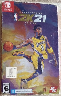 NBA 2K21 Mamba Forever Edition - Nintendo Switch /Complete With Cardboard Sleeve