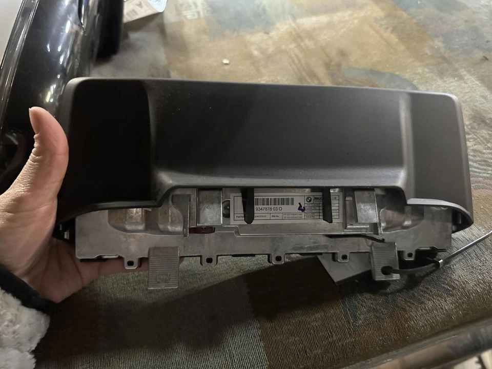 Pantalla de visualización de información-GPS-TV tablero delantero compatible con BMW X5 14-16 1927057 Foto 2 de 4