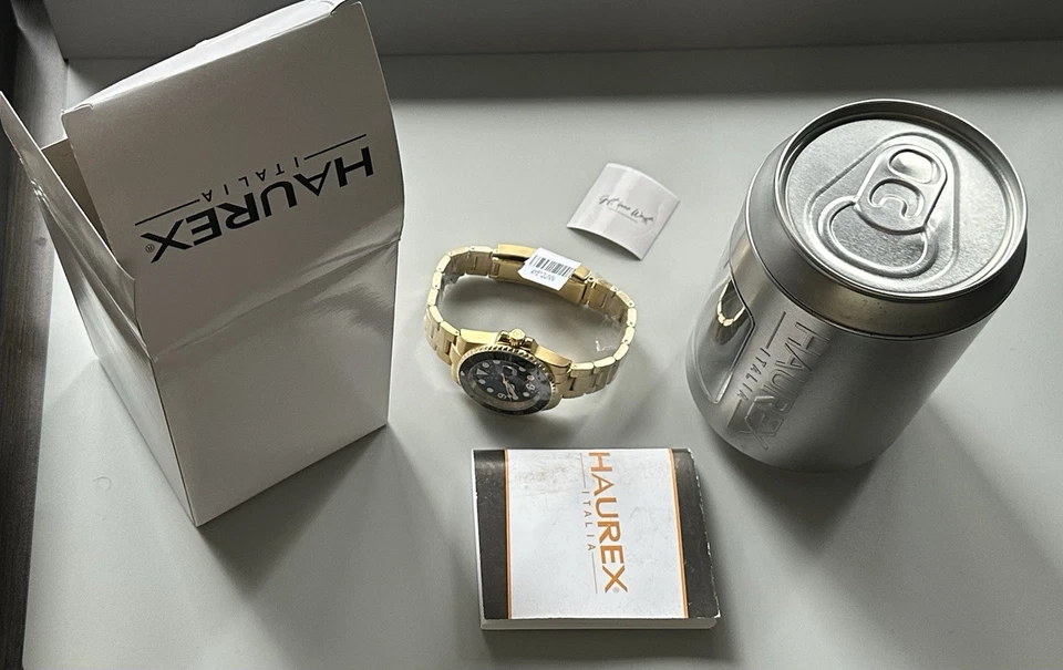 Автоматические дайверские часы Haurex Italy Barracuda 4Y512UNN ограниченный выпуск 43 мм - Изображение 2 из 4