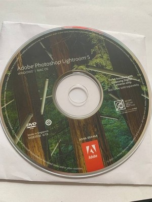 Adobe Photoshop Lightroom 5 deutsch mit Orginal-DVD und Seriennummer