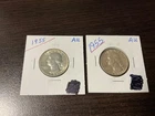 1955 washington quarter lot of 2 coins #104