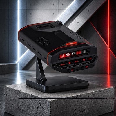 ESCORT RedLine EX Radar Laser Detector GPS Bluetooth Stealth 0100030-1 Open Box