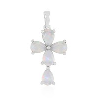 ÄThiopischer Welo-Opal-Silber-AnhäNger
