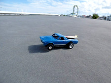 AURORA AFX THUNDERJET 500  1429 DARK BLUE CHEVY EL CAMINO HO SLOT CAR RARE