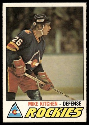 1977-78 O-Pee-Chee Mike Kitchen RC #267