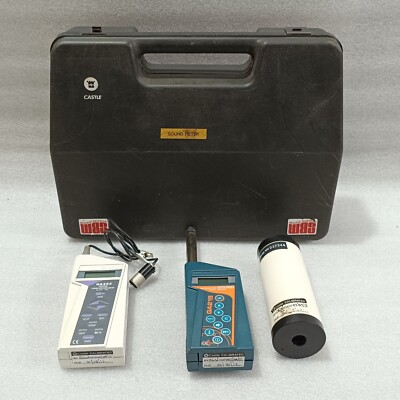 Castle GA215 Sound Level Meter + GA255 Dosimeter + GA601
