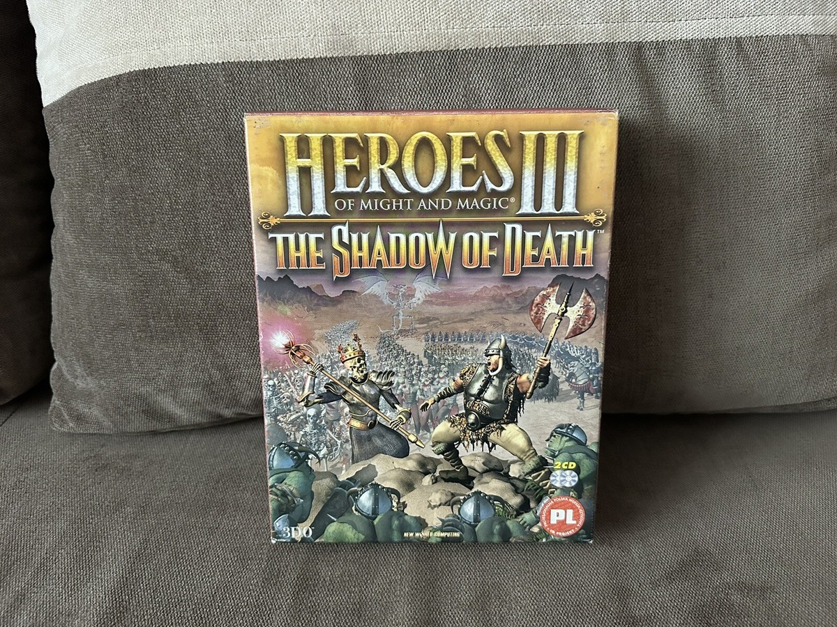 Heroes Of Might & Magic III: The Shadow Of Death - Polish Big Box