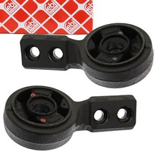2x febi Querlenkerlager für BMW 3er E30 316 318 ohne Klima Vorderachse unten