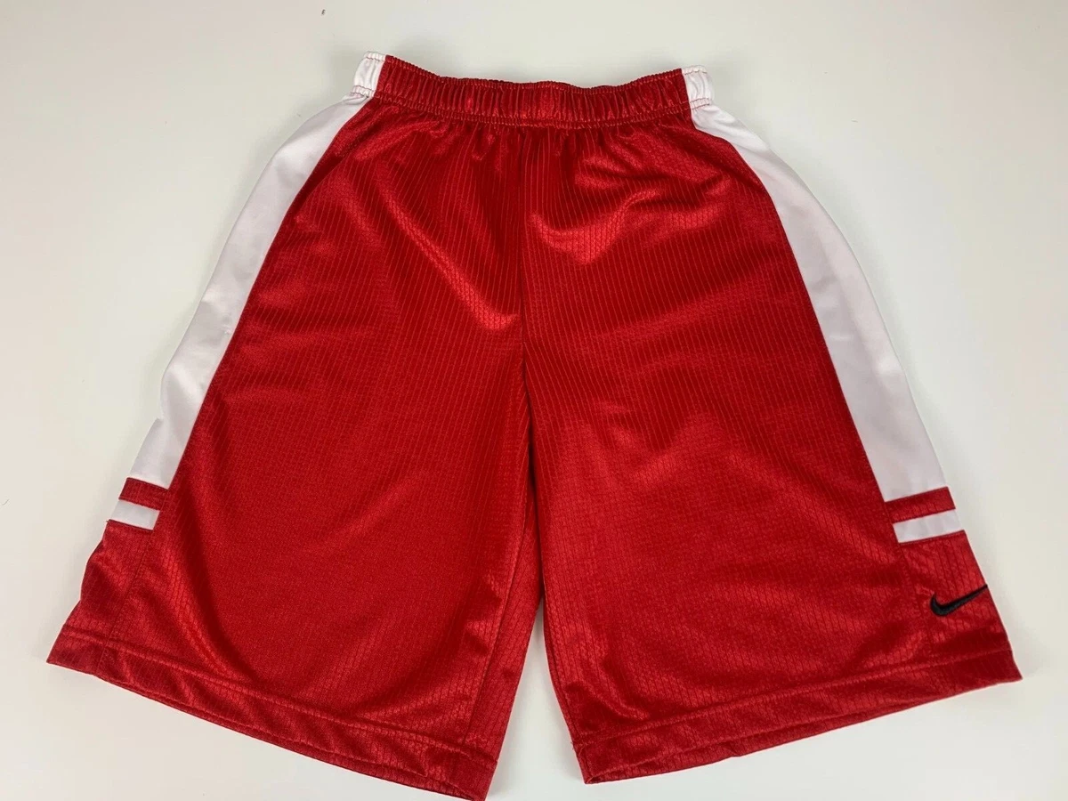 Red nike sales shorts youth