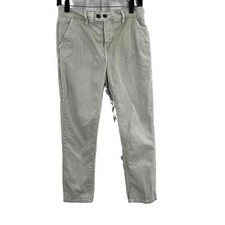 Frame Light Grey Le Beau Straight Leg Khaki Chinos Womens 29" Waist