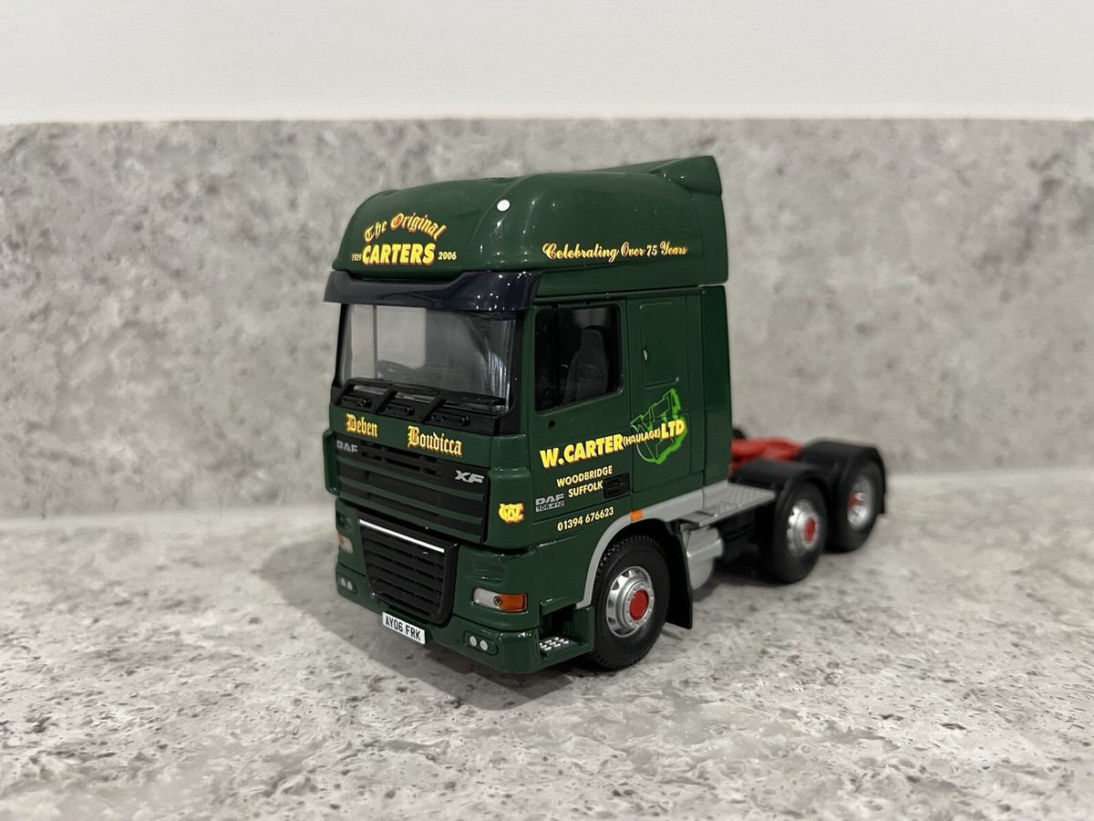 Corgi - DAF 105 XF Tractor Unit - W.Carter - CC14104 - 1:50 Scale