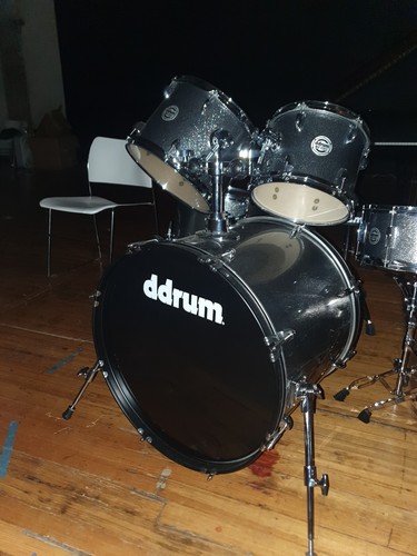 ddrum D2 5-piece Complete Drum Kit - Gloss White (D2-522-WHT)