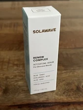 Solawave Renew Complex, Activating Serum 1oz For Skincare Devices  Sealed In Box