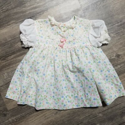 open lace back dress Maddie Dress Pastel Garden – Noralee main image 1