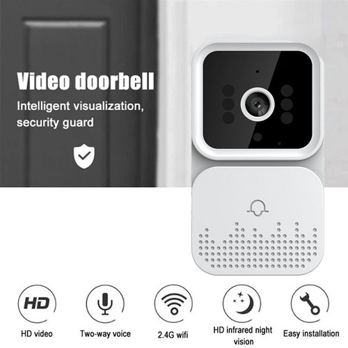 1 Set For Smart Wireless WiFi Video Doorbell Door Ring Intercom Security Camera - Picture 12 of 14