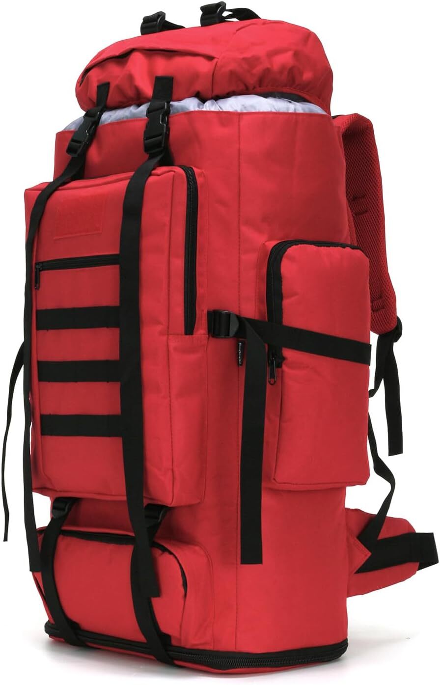 Hiking Backpack for Men 70L Camping Backpack-image