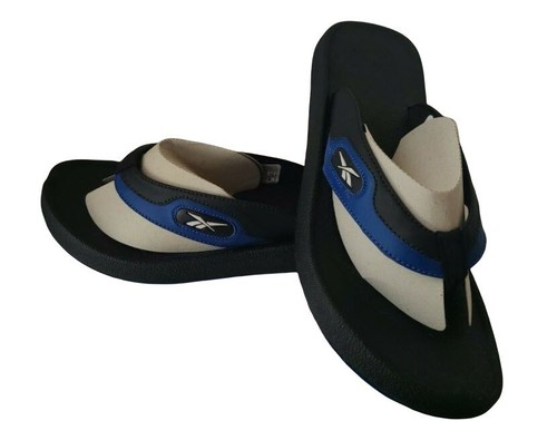 Reebok Size 13 Black and Blue Rubber 