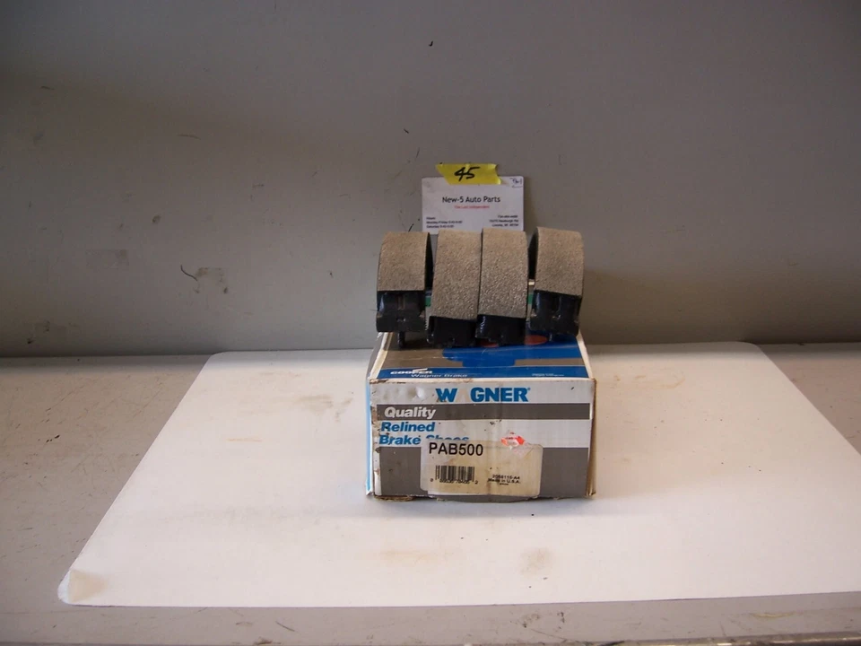 Zapatas de freno Ford Escort/Mercury Lynx 1981-90 2 puertas 7" diámetro Pab500 Wagner Foto 4 de 4