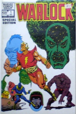 Marvel WARLOCK Nr. 1  von 1982  (0-1) Jim Starlin