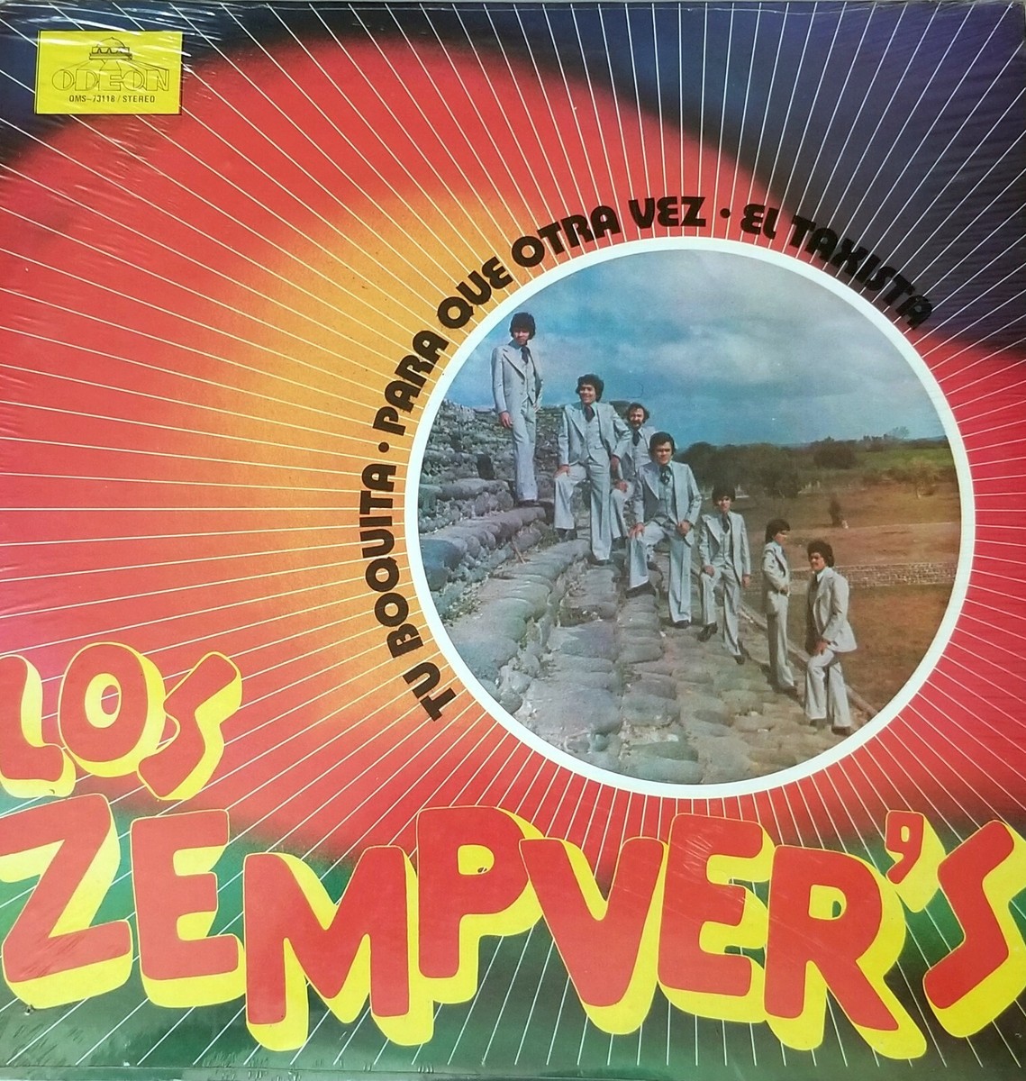 LOS ZEMPVERS SEALED LP 1979 ALHAMBRA RECORDS ODEON LATIN MEXICO